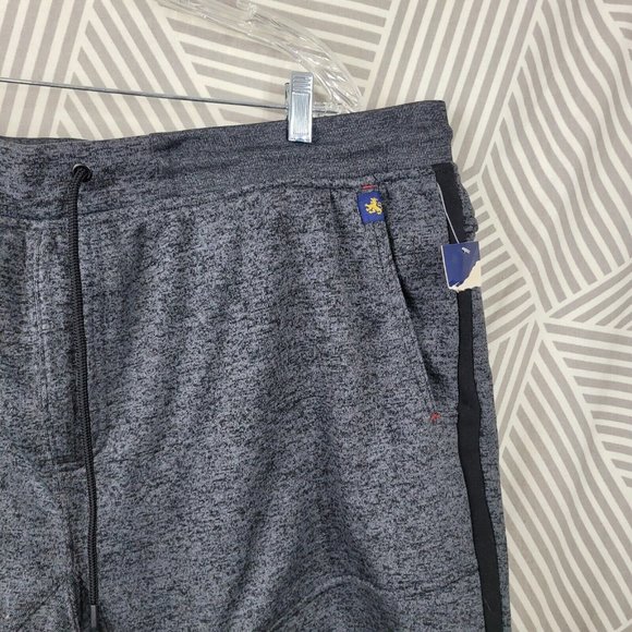 NEW Rugby University Charcoal Gray Athletic Shorts Size 3X 10" Knee Length NWT - Picture 3 of 5